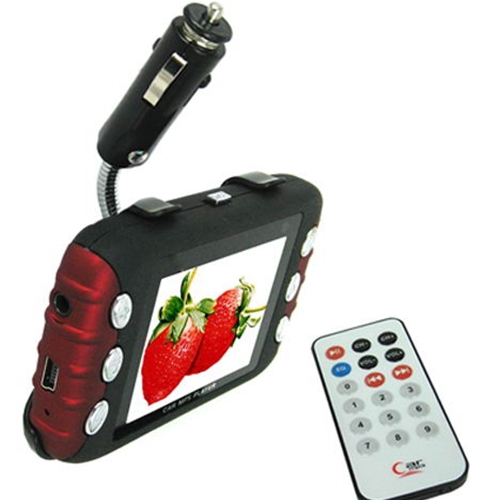 2.8 Inch 2GB Red / Black Remote Control Car MP5 Player - Click Image to Close